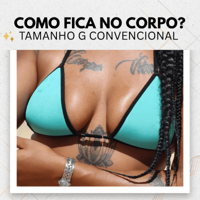 Biquíni Para Bronzeamento MB Brasil- Onça Borda Verde