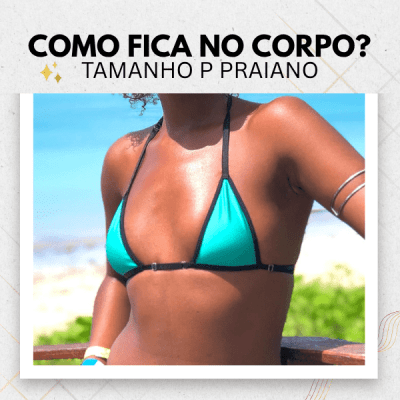Biquíni Para Bronzeamento MB Brasil- Onça Borda Rosa