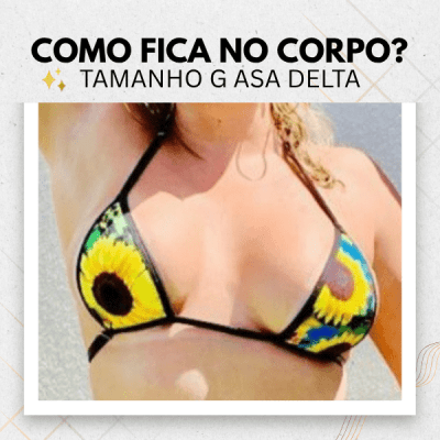 Biquíni para bronzeamento MB Brasil- ONÇA  