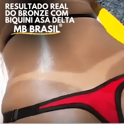 Biquíni para bronzeamento MB Brasil- ONÇA  