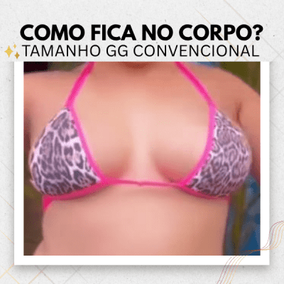 Biquíni para bronzeamento MB Brasil- ONÇA  