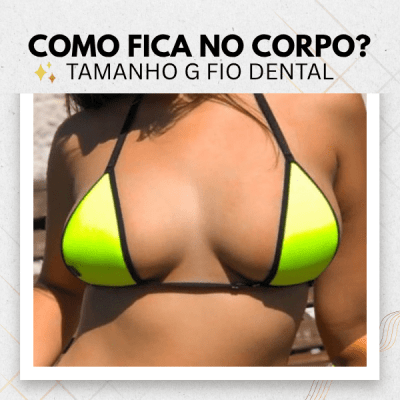 Biquíni para bronzeamento MB Brasil- ONÇA  