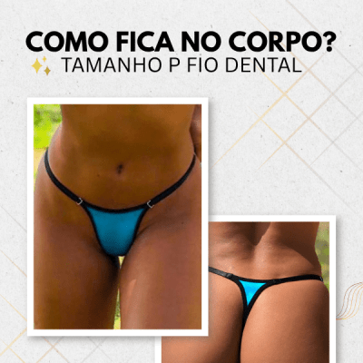 Biquíni para bronzeamento MB Brasil- ONÇA  