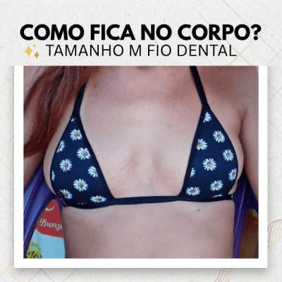 Biquíni para bronzeamento MB Brasil- ONÇA  