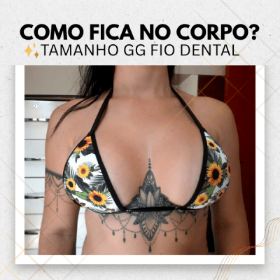 Biquíni para bronzeamento MB Brasil- ONÇA  