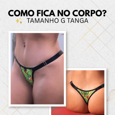 Biquíni para bronzeamento MB Brasil- ONÇA  