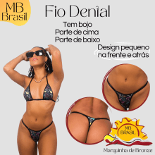 Calcinha Fio Dental MB Brasil