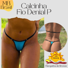 Calcinha Fio Dental MB Brasil